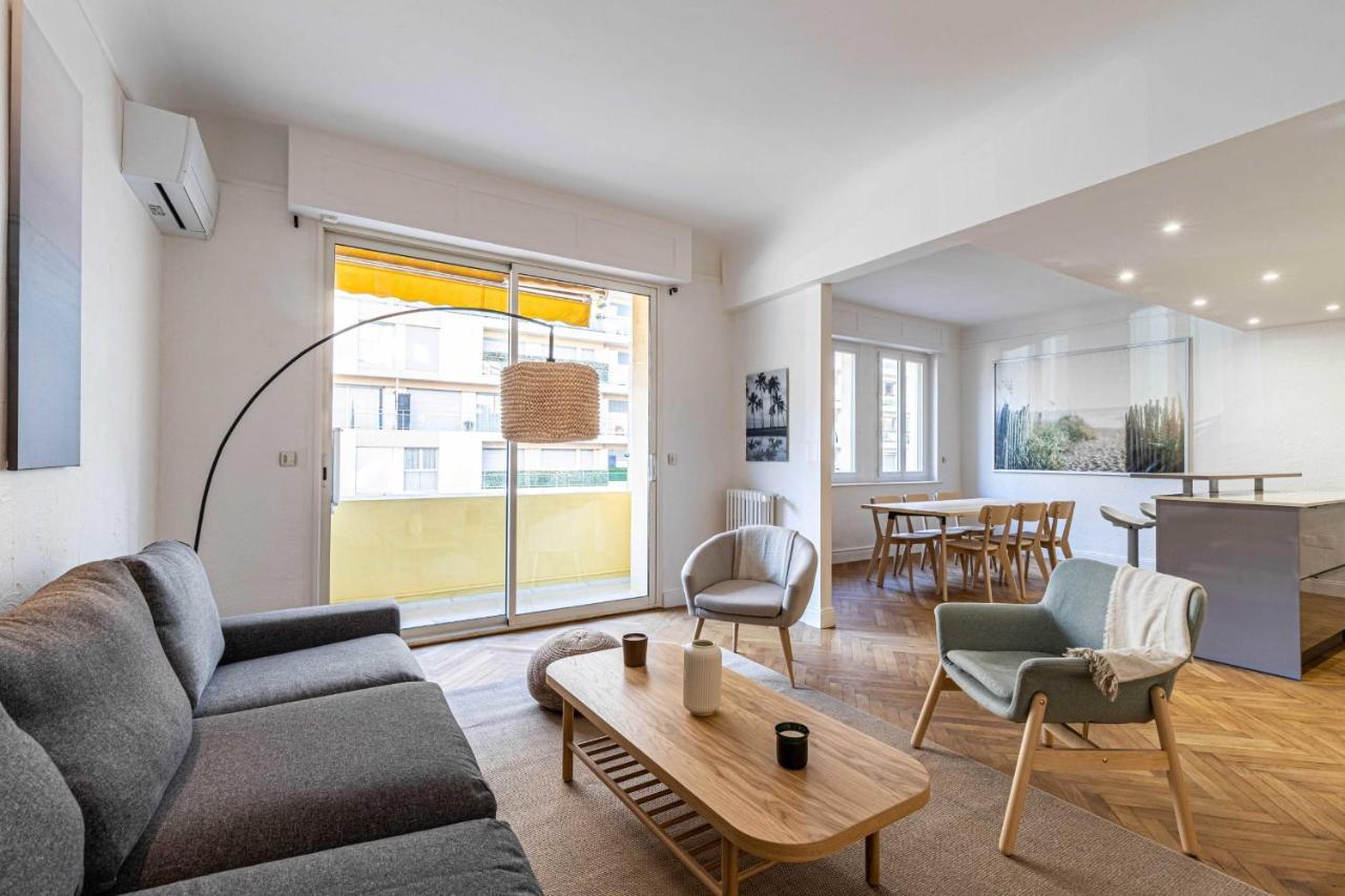 Renovated Apartment 80M2 6P 2Br - Cannes Palm Beach Esterno foto